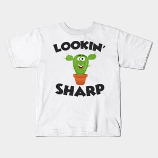 Awesome Looking Sharp - Funny Cactus Gift Kids T-Shirt